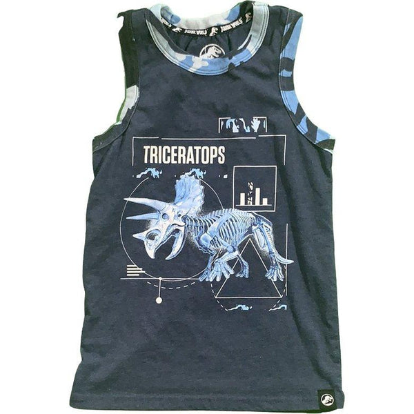 Ärmelloses Shirt "Triceratops" - Emily's Wunderlädchen Baby- und Kindersecondhand