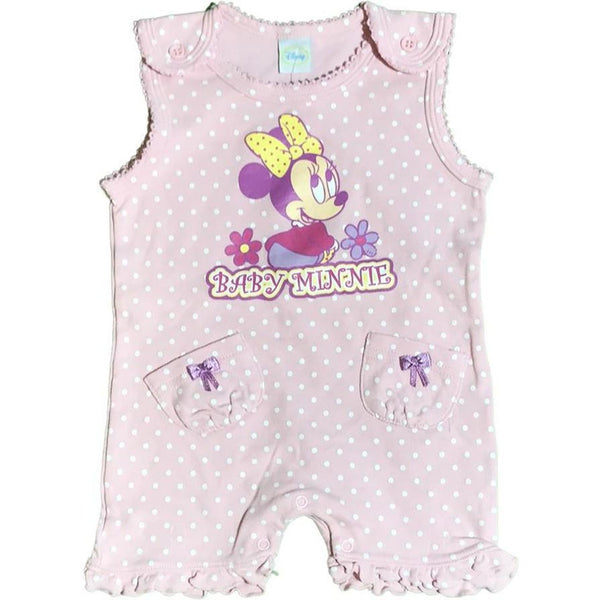 Babystrampler kurz "Minnie" gepunktet - Emily's Wunderlädchen | Baby- und Kindersecondhand