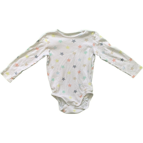 Body lang mit bunten Sternen - Emily's Wunderlädchen Baby- und Kindersecondhand