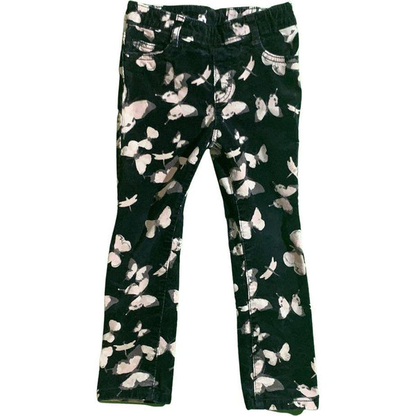 Cordstretchhose mit Schmetterlingen - Emily's Wunderlädchen Baby- und Kindersecondhand