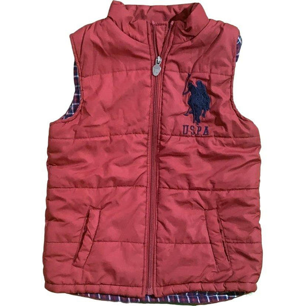 Gefütterte Weste "USPA" - Emily's Wunderlädchen Baby- und Kindersecondhand