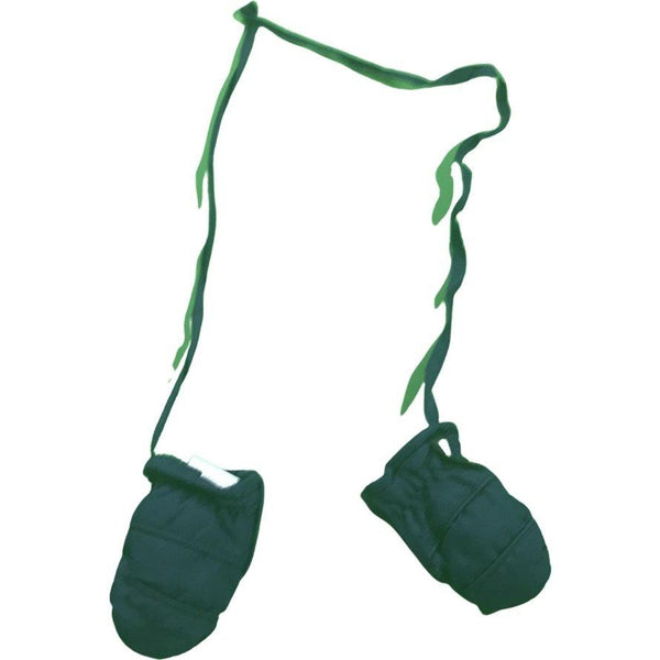 Gefütterte Winterhandschuhe mit Schnur - Emily's Wunderlädchen Baby- und Kindersecondhand