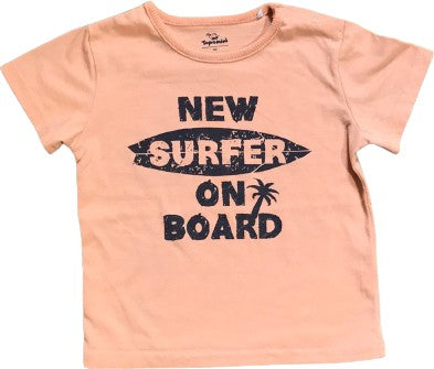 Kurzarmshirt "New surfer on board"