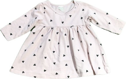 Mädchenkleid mit Herzen