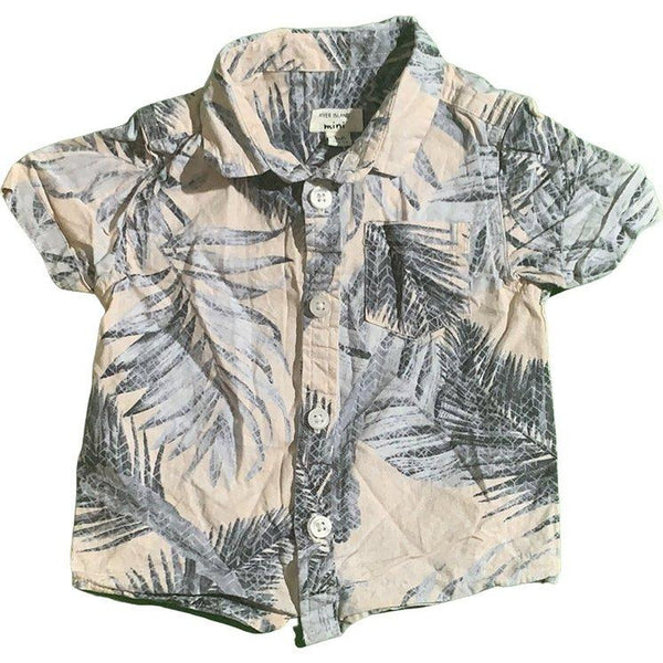 Hemd mit Palmenmuster - Emily's Wunderlädchen Baby- und Kindersecondhand