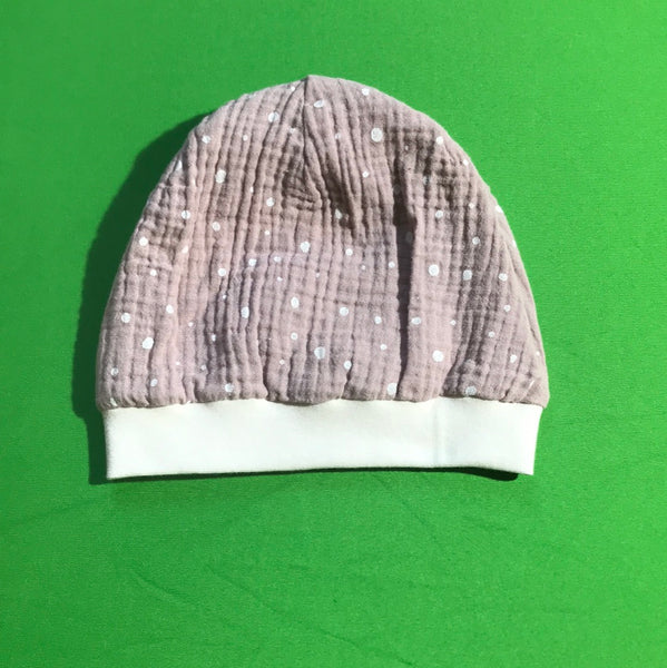 Musselin Mütze 12-18 Monate