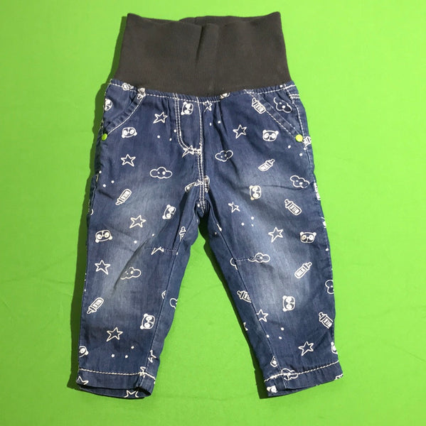 Jeans mit Softbund leicht gefüttert