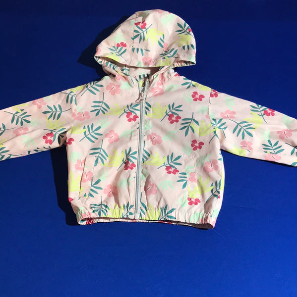 Leichte Sommerjacke mit Blumenmuster