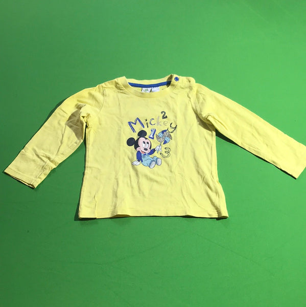 Langarmshirt "Mickey 1 2 3"