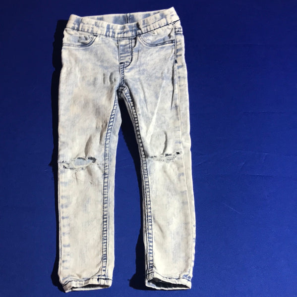 Jeggings "Destroyed style"