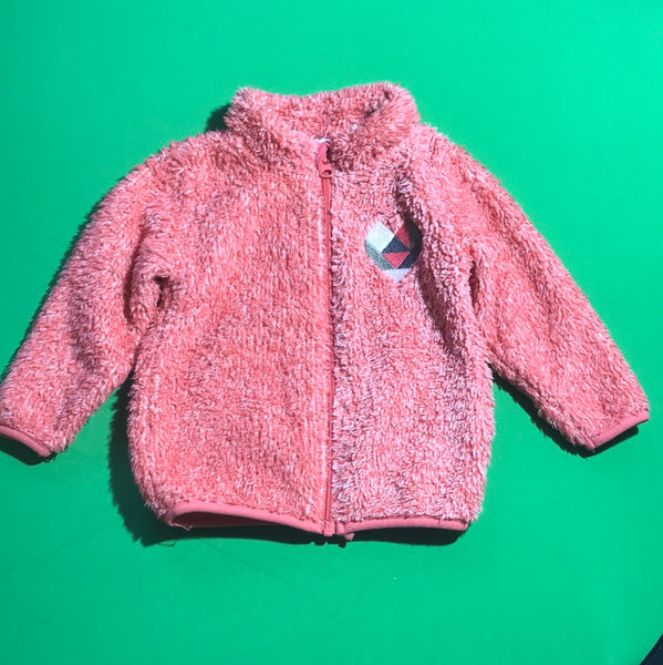 Warme Jacke mit Reisverschluss