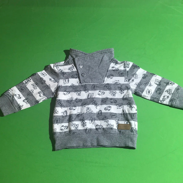 Sweatpulli mit Tierchen