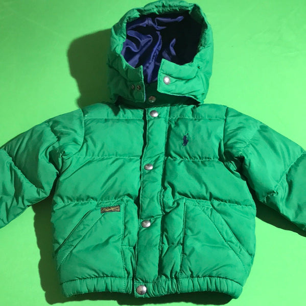 Daunenjacke mit abnehmbarer Kapuze