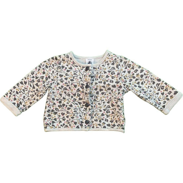 Jäcken Petit Bateau Blumenmuster - Emily's Wunderlädchen Baby- und Kindersecondhand