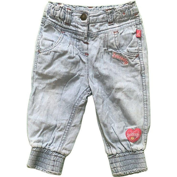 Jeanshose mit "Sweety" - Emily's Wunderlädchen Baby- und Kindersecondhand