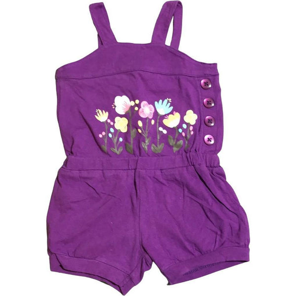 Jumpsuit mit Blumen - Emily's Wunderlädchen | Baby- und Kindersecondhand