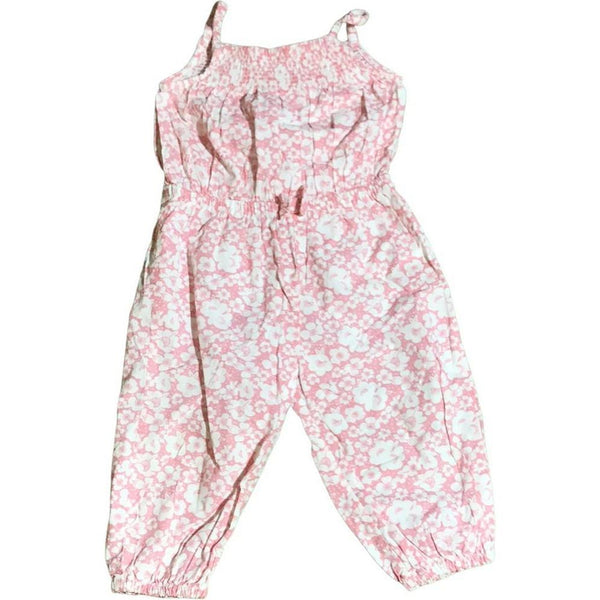 Jumpsuit mit Blumenmuster und schmalen Trägern - Emily's Wunderlädchen | Baby- und Kindersecondhand