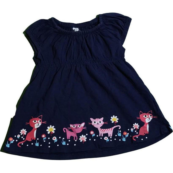 Kleid mit bunten Katzen - Emily's Wunderlädchen | Baby- und Kindersecondhand