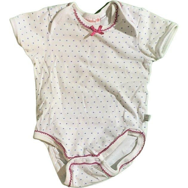 Kurzarmbody gepunktet - Emily's Wunderlädchen Baby- und Kindersecondhand