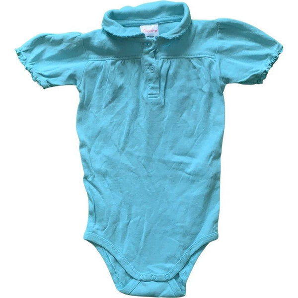 Kurzarmbody mit Kragen - Emily's Wunderlädchen Baby- und Kindersecondhand