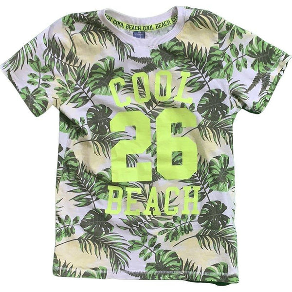Kurzarmshirt "Cool Beach 26" - Emily's Wunderlädchen Baby- und Kindersecondhand