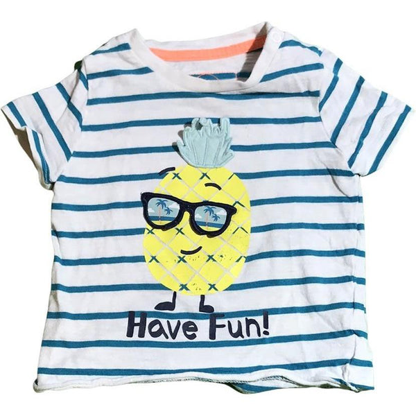 Kurzarmshirt "Have fun" - Emily's Wunderlädchen | Baby- und Kindersecondhand