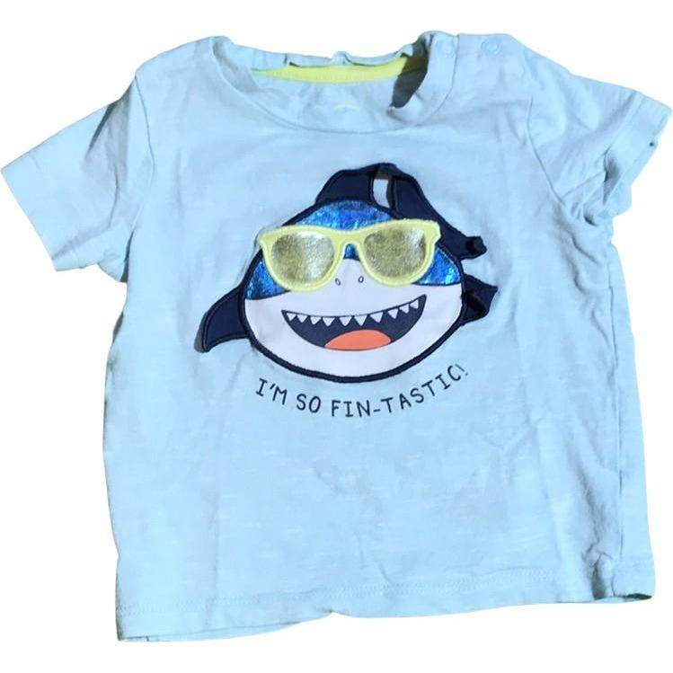 Kurzarmshirt "I'm so fin-tastic!" - Emily's Wunderlädchen | Baby- und Kindersecondhand