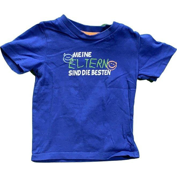 Kurzarmshirt "Meine Eltern sind die besten" - Emily's Wunderlädchen Baby- und Kindersecondhand