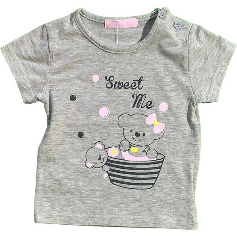 Kurzarmshirt "Sweet me" - Emily's Wunderlädchen Baby- und Kindersecondhand