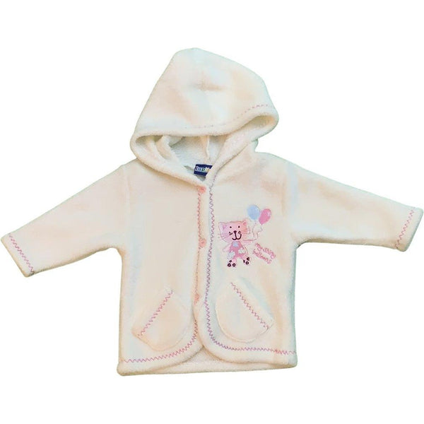Kuscheljacke mit Katze - Emily's Wunderlädchen Baby- und Kindersecondhand