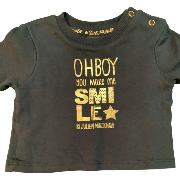 Langarmbody OhBoy by Smile BY Julien Macdonald - Emily's Wunderlädchen Baby- und Kindersecondhand