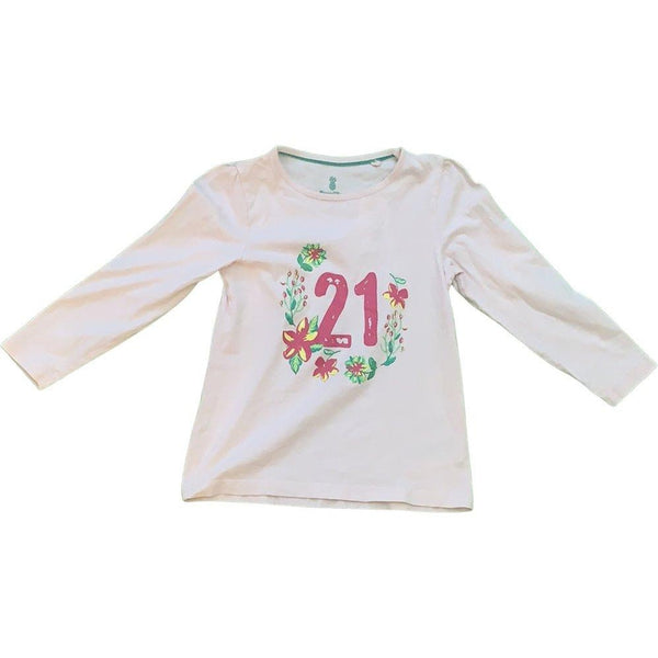 Langarmshirt "21" - Emily's Wunderlädchen Baby- und Kindersecondhand