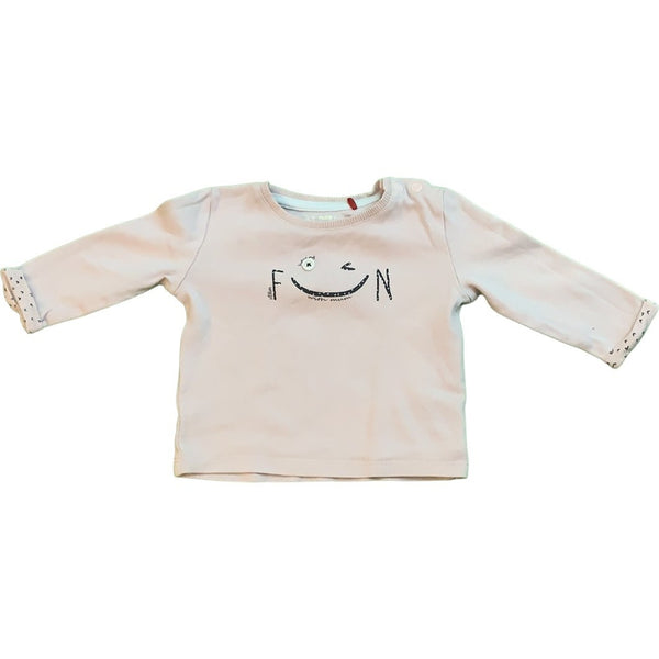 Langarmshirt Fun rosa - Emily's Wunderlädchen Baby- und Kindersecondhand