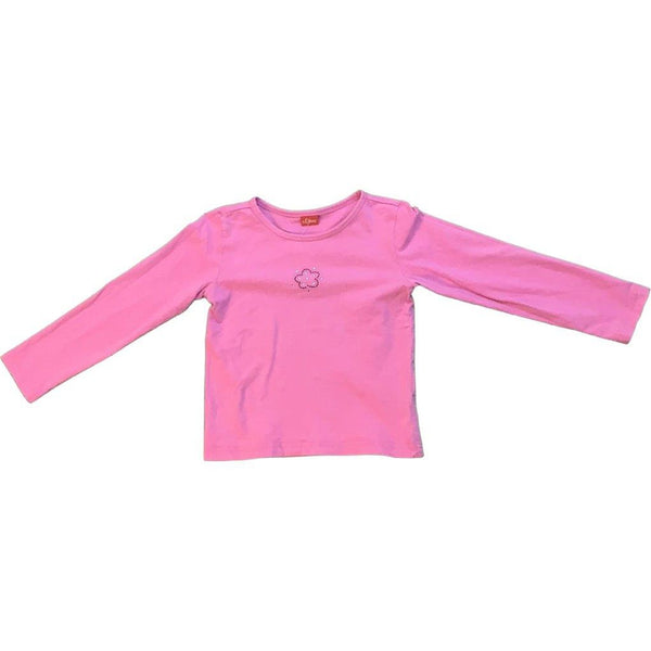Langarmshirt mit Blümchen - Emily's Wunderlädchen Baby- und Kindersecondhand