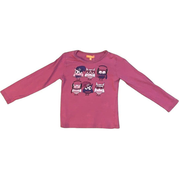 Langarmshirt mit Eulen - Emily's Wunderlädchen Baby- und Kindersecondhand