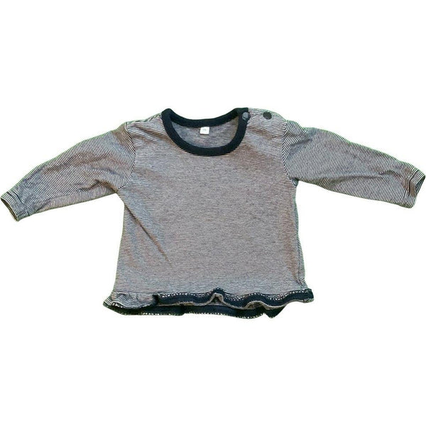 Langarmshirt mit Rüschen gestreift - Emily's Wunderlädchen Baby- und Kindersecondhand