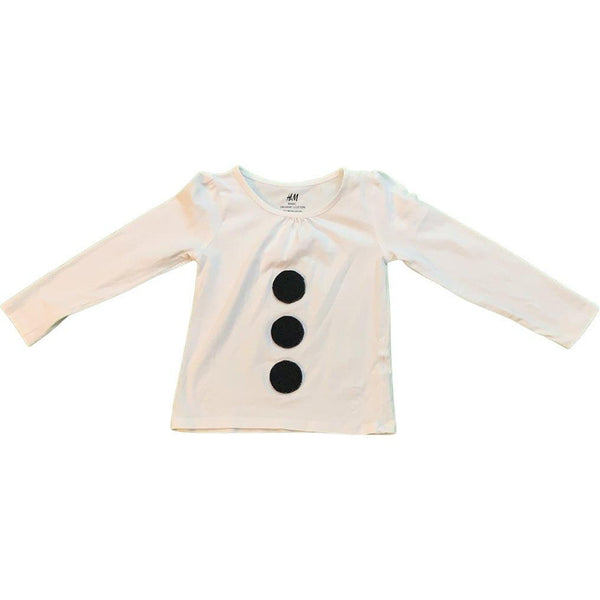 Langarmshirt mit schwarzen Knöpfen - Emily's Wunderlädchen Baby- und Kindersecondhand