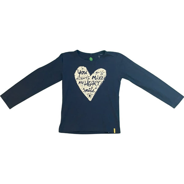 Langarmshirt You always make my heart smily - Emily's Wunderlädchen Baby- und Kindersecondhand