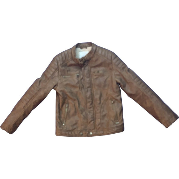 Lederjacke Zara gefüttert - Emily's Wunderlädchen Baby- und Kindersecondhand