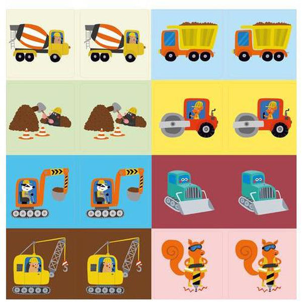 Mein Maxi-Memo Die bunte Baustelle - Emily's Wunderlädchen Baby- und Kindersecondhand