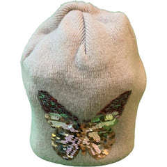 Mütze mit Pailetten/Schmetterling - Emily's Wunderlädchen Baby- und Kindersecondhand