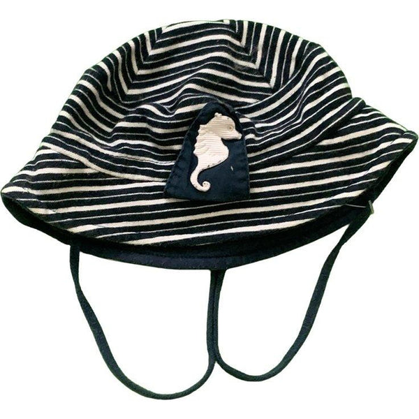 Mütze Seepferd gestreift - Emily's Wunderlädchen Baby- und Kindersecondhand