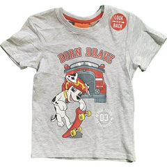 NEU Kurzarmshirt "Paw Patrol - Born brave" - Emily's Wunderlädchen Baby- und Kindersecondhand