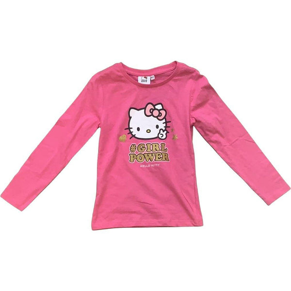 NEU Langarmshirt "Hello Kitty - # Girl Power" - Emily's Wunderlädchen Baby- und Kindersecondhand
