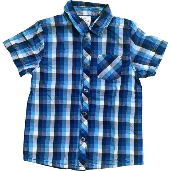 Neuwertig Hemd bunt kariert - Emily's Wunderlädchen Baby- und Kindersecondhand