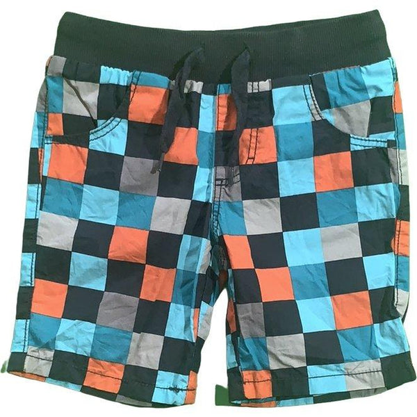 Neuwertig Hose kurz bunt kariert - Emily's Wunderlädchen Baby- und Kindersecondhand