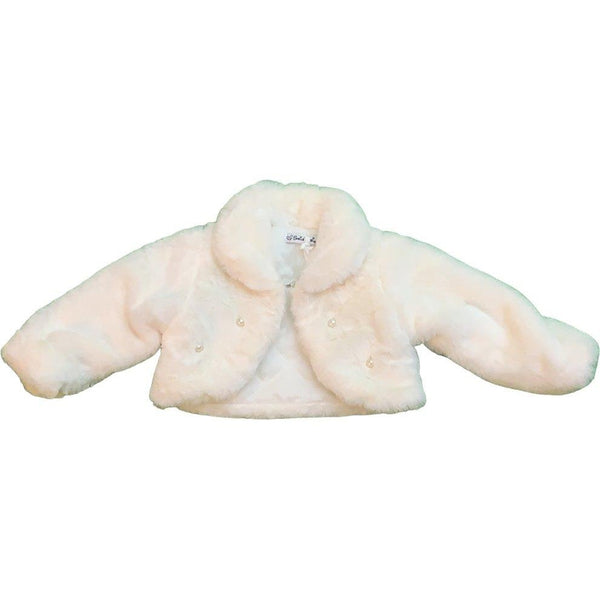 Plüschjacke mit Perlen Smile Yes - Emily's Wunderlädchen Baby- und Kindersecondhand