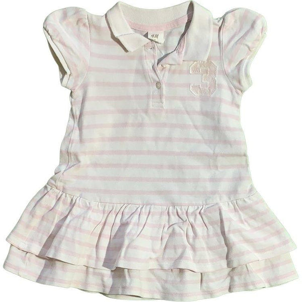 Polokleid gestrefit "3" - Emily's Wunderlädchen Baby- und Kindersecondhand