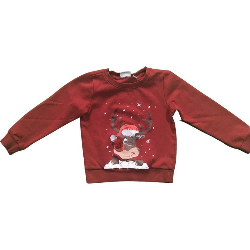 Pullover mit Rentier - Emily's Wunderlädchen Baby- und Kindersecondhand