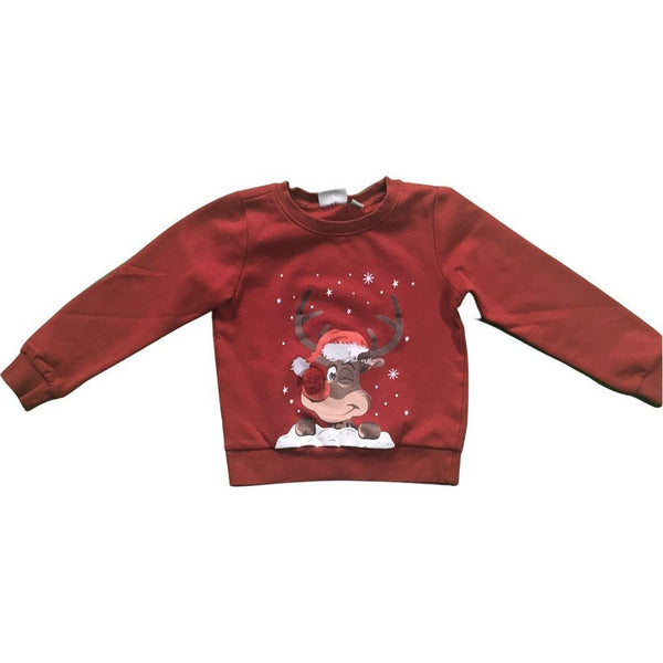 Pullover mit Rentier - Emily's Wunderlädchen Baby- und Kindersecondhand